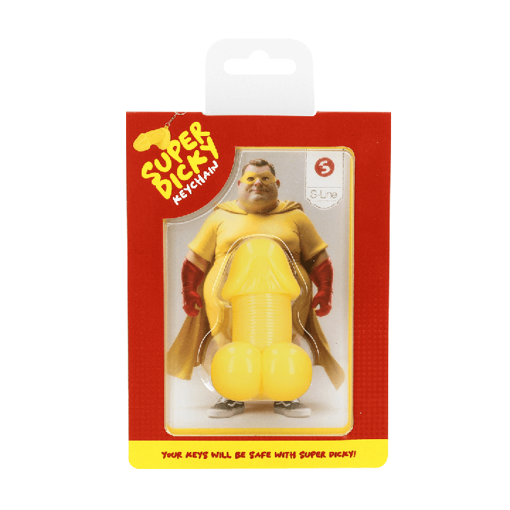 Super Dicky - Keychain - Yellow