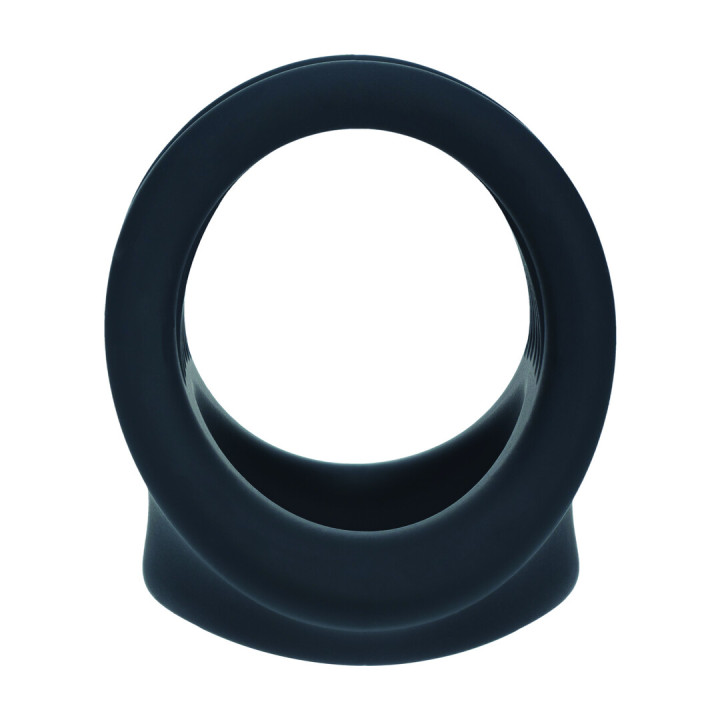 Silicone Cock and Ball Harness - Black