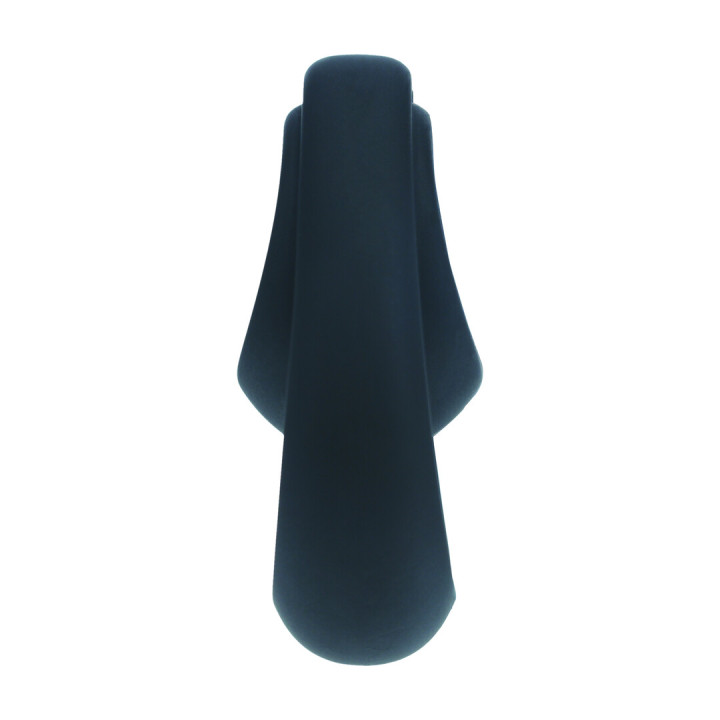 Double Ergo Silicone Cockring - Black