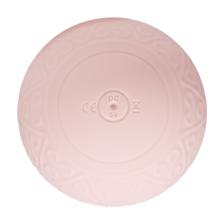 Vibrating and Heating Massager - Pink