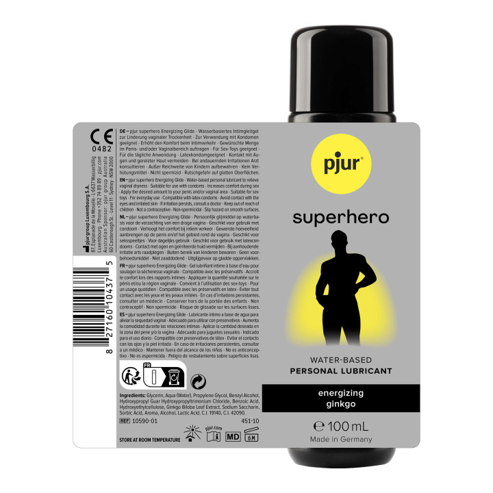 pjur superhero Energizing Glide - 100 ml