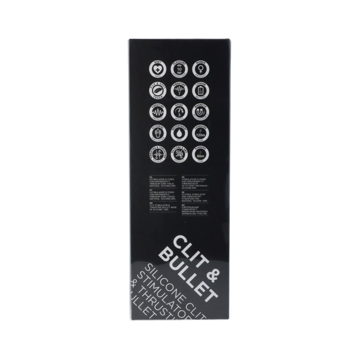 QIOT CLITORIAL STIMULATOR -THRUSTING BULLET