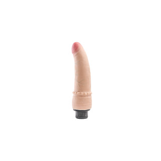 Simple Pleasure wibrator z regulacją prędkości  cyberskóra kolor cielisty 18 cm