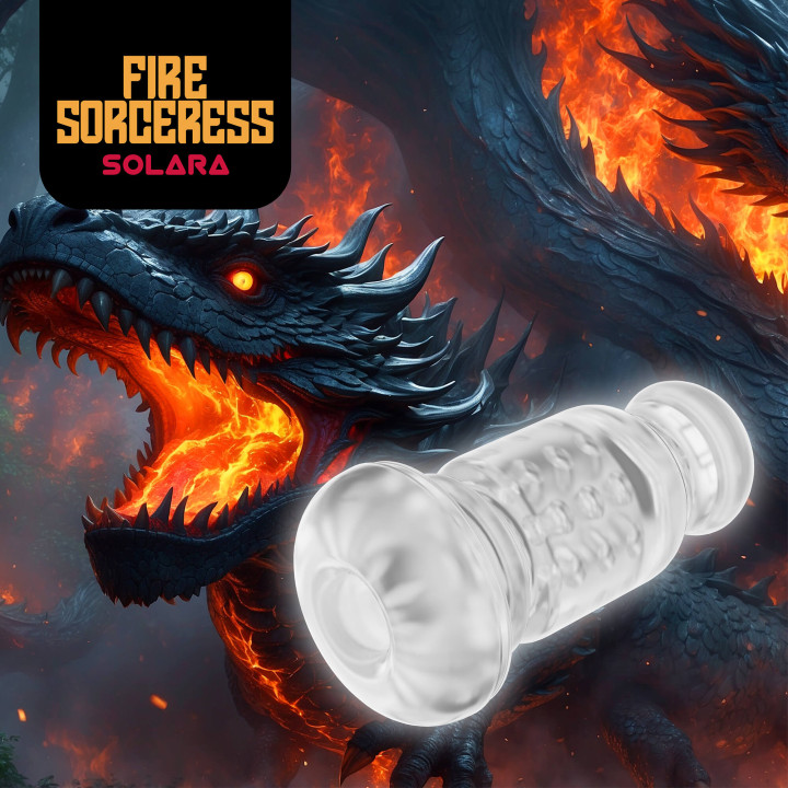 Solara - Fire Sorceress - Interchangeable Sleeve
