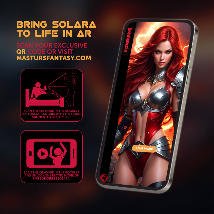 Solara - Fire Sorceress - Multi Function Masturbator