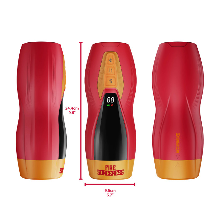 Solara - Fire Sorceress - Multi Function Masturbator