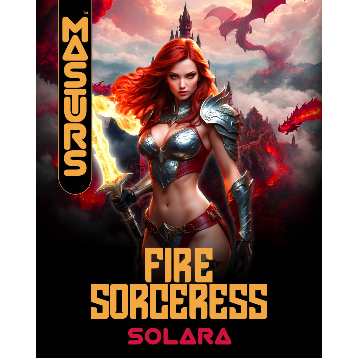 Solara - Fire Sorceress - Multi Function Masturbator