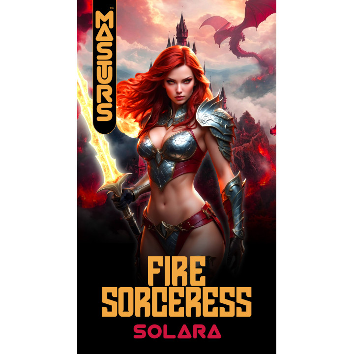 Solara - Fire Sorceress - Multi Function Masturbator
