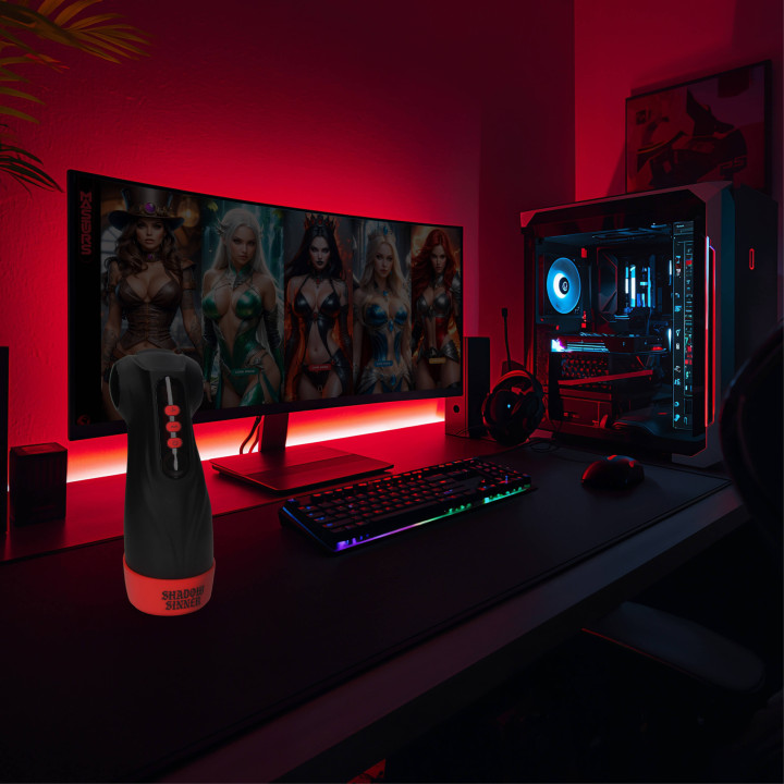 Raven - Shadow Sinner - Multi Function Masturbator