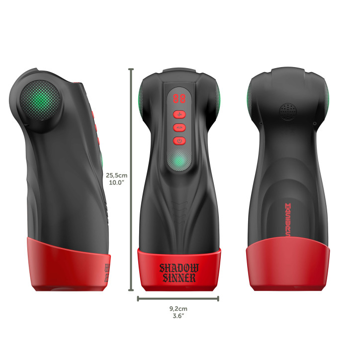 Raven - Shadow Sinner - Multi Function Masturbator