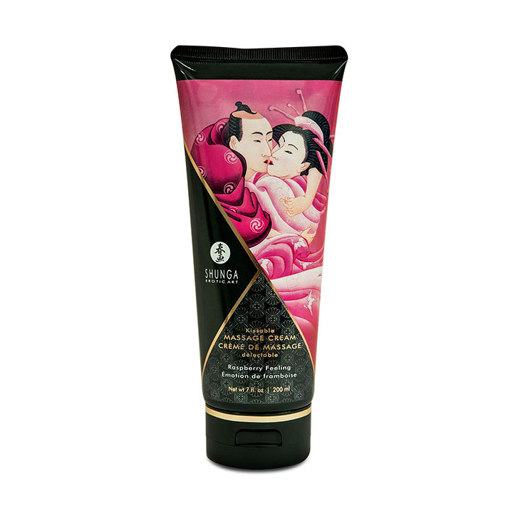 Shunga massage cream raspberry feeling