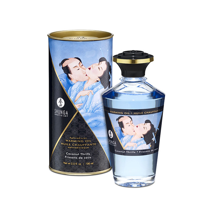 Shunga warming oil coconut thrills