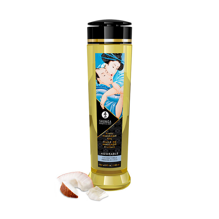 Shunga massage oil adorable coconut thrills