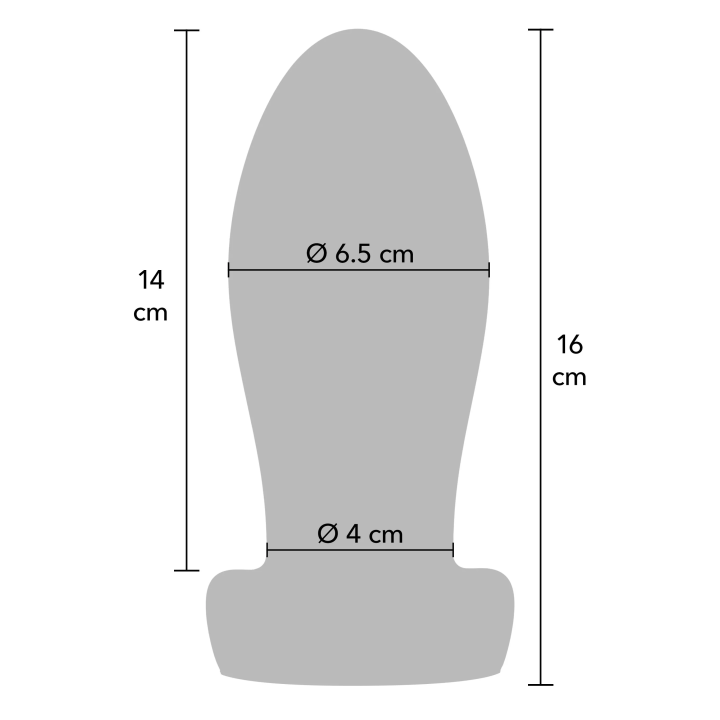 Heavy Anal Stretcher Plug L