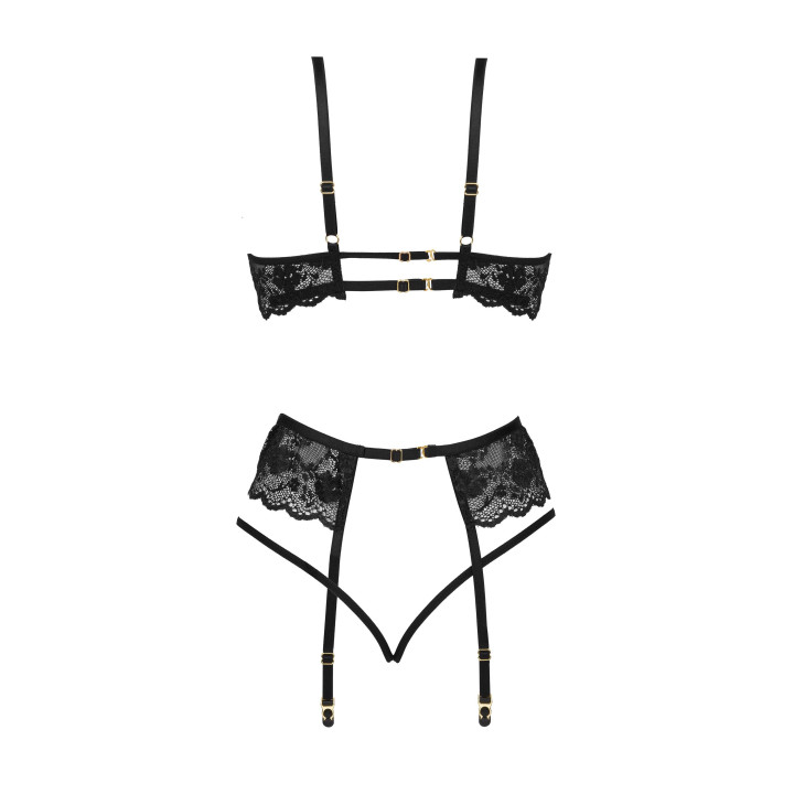 Rose set black
