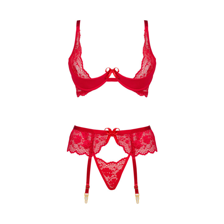 Rose set red