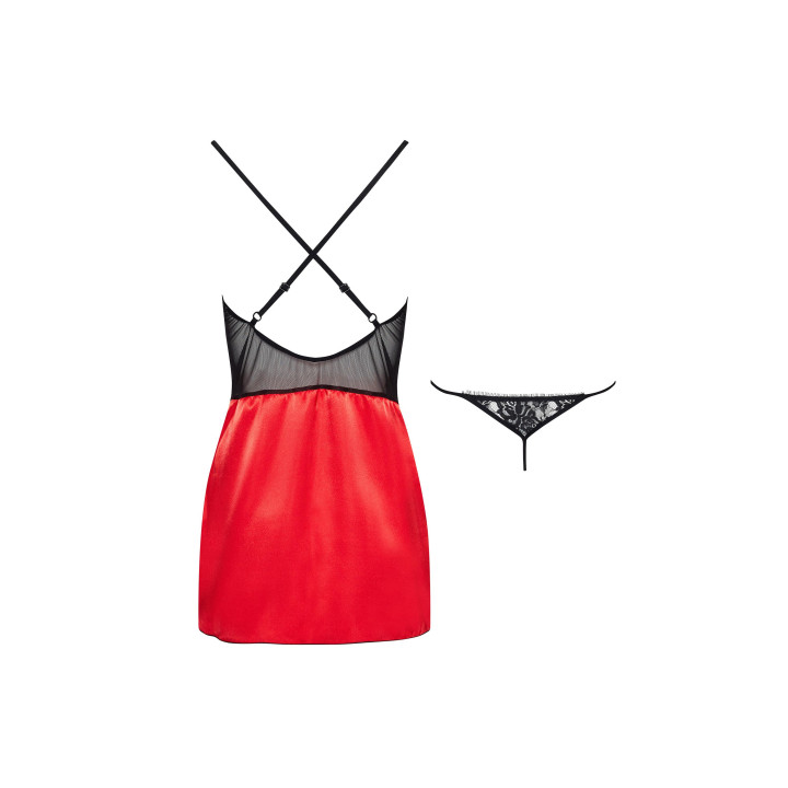 Marinela chemise red