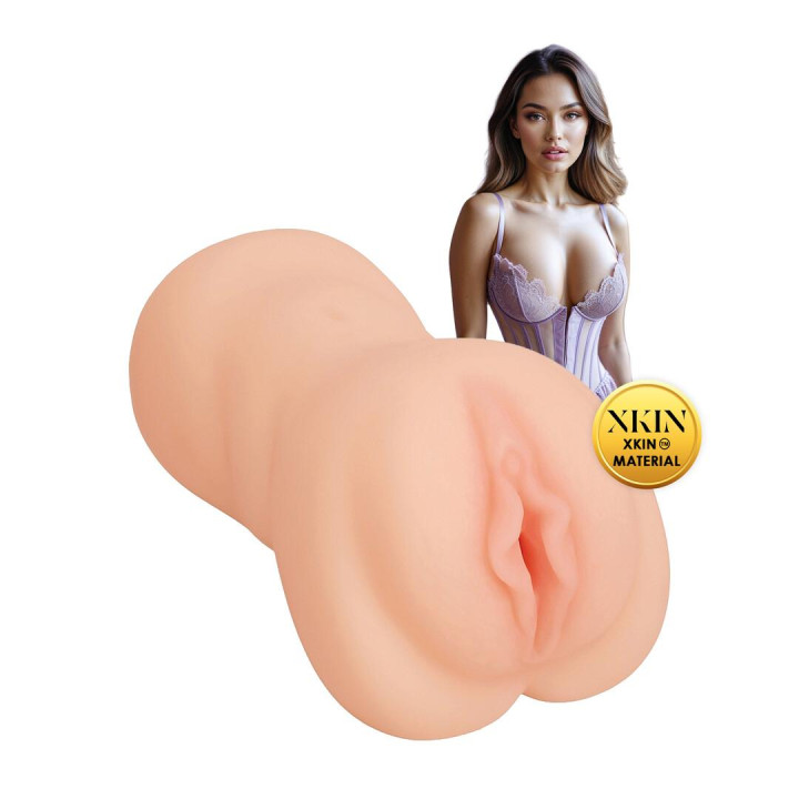 Secret Affairs - Soft and Sweet Delilah - TPE Large Masturbator - 400g - Flesh