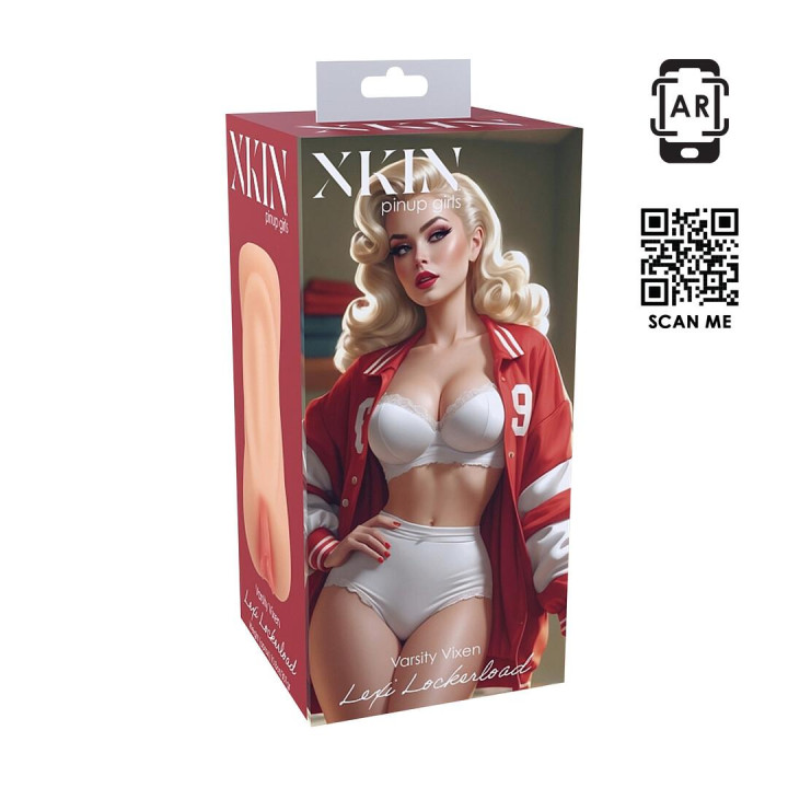 Pinup Dolls - Varsity Vixen Lexi Lockerload - TPE Large Masturbator - 307g - Flesh