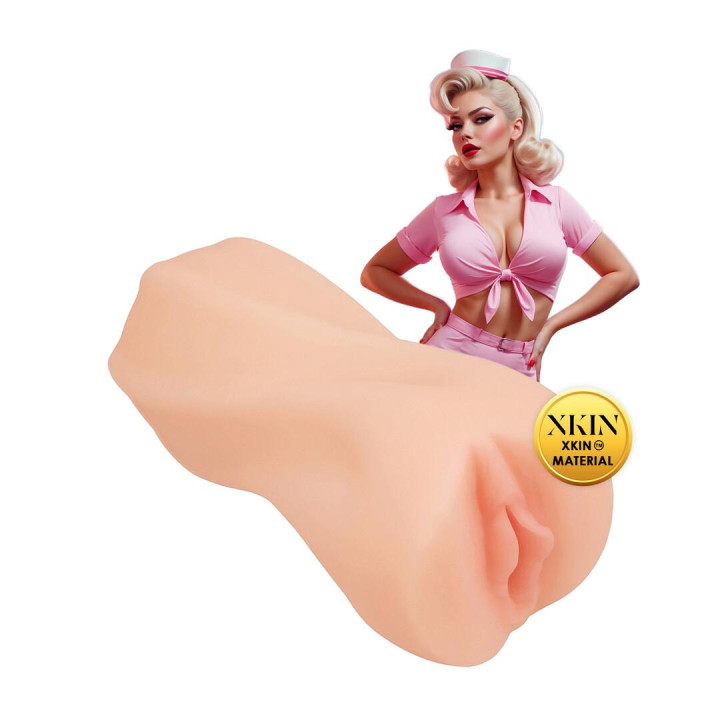 Pinup Dolls - Carhop Cutie Darla Smashburger - TPE Medium Masturbator - 202g - Flesh