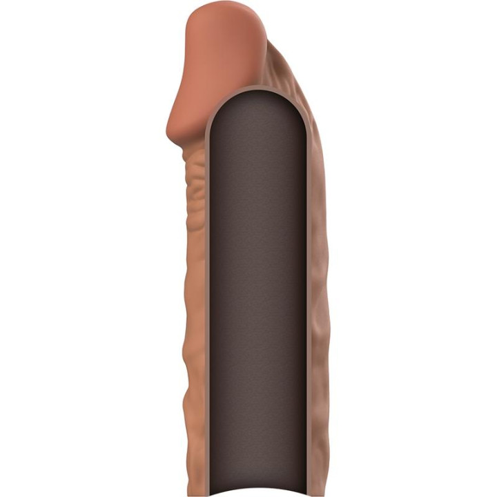 VIRILXL - LIQUID SILICONE V5 BROWN PENIS EXTENSION