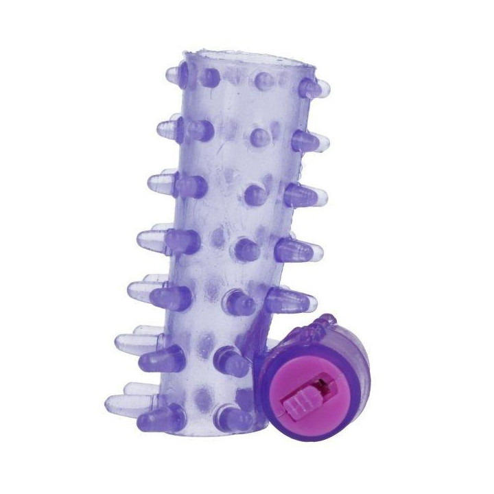 CASUAL LOVE - RING VIBRATING SLEEVE PURPLE