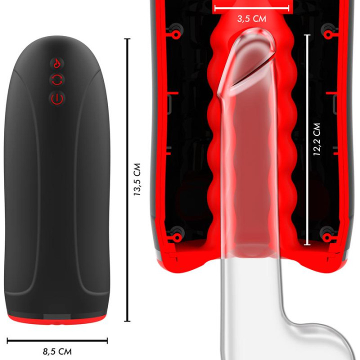JAMYJOB - SWING-R HEATING EFFECT, SWING TECH AND VIBRATION MASTURBATOR