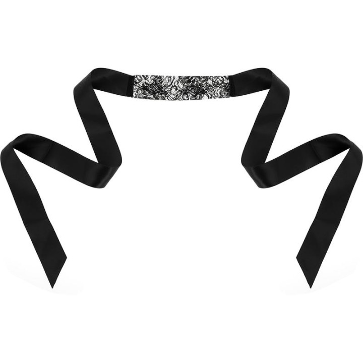 COQUETTE CHIC DESIRE - LACE MASK BLACK