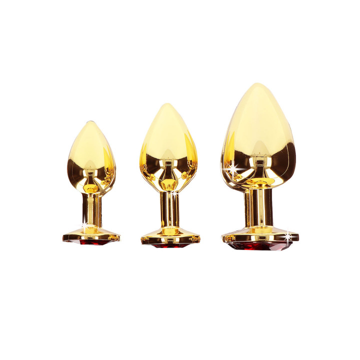 Butt Plug With Diamond Jewel S