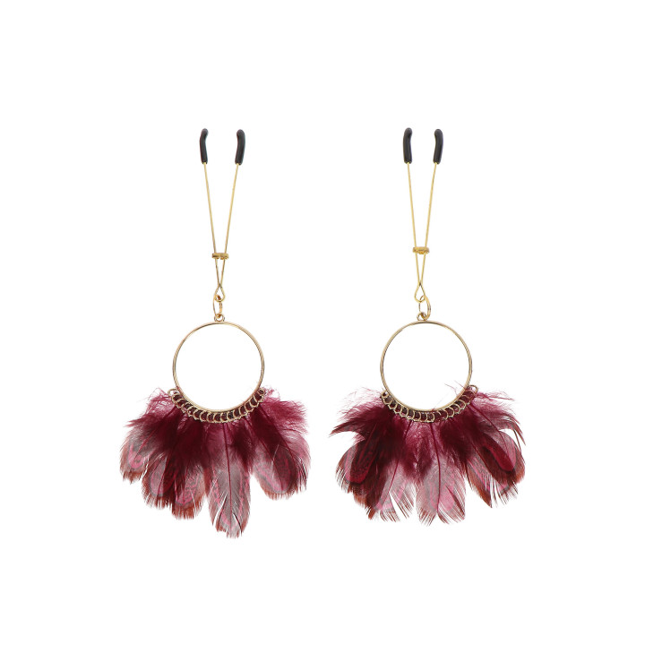 Tweezers With Feathers