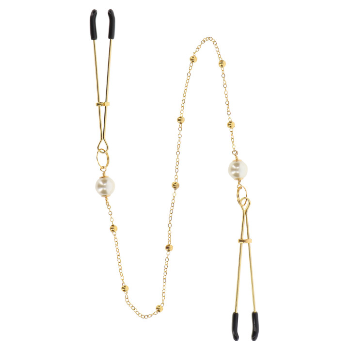 Tweezers Pearl & Deluxe Chain