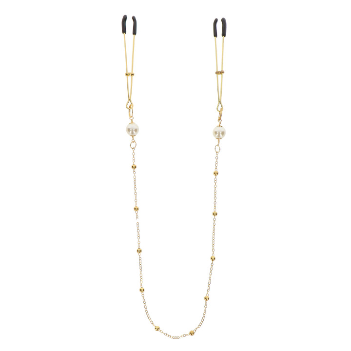 Tweezers Pearl & Deluxe Chain