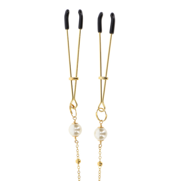 Tweezers Pearl & Deluxe Chain