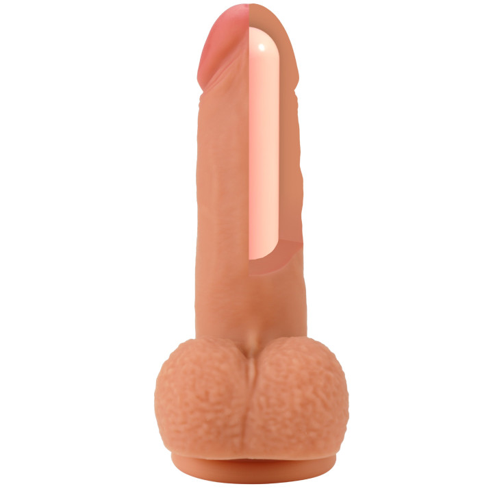 Realistic Dildo Liquid Silicone 18 cm