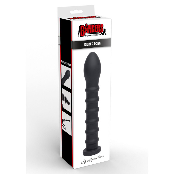 Ribbed Dong Easy-Lock 19 cm