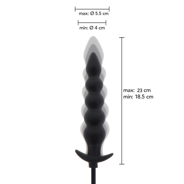 Inflatable Ribbed Plug Advance
