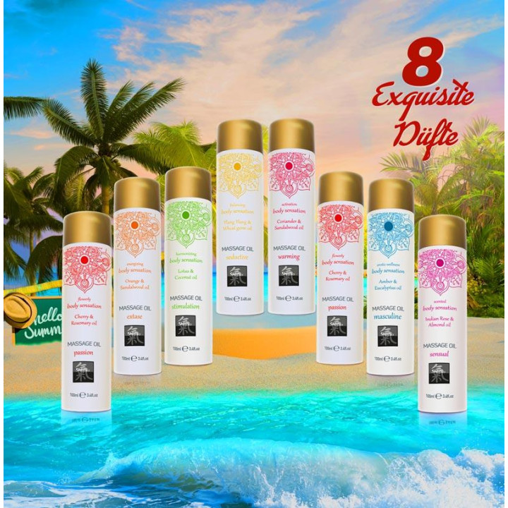 Shiatsu Luxury Body oil edible - Apricot & Sea Buckthorn 75ml