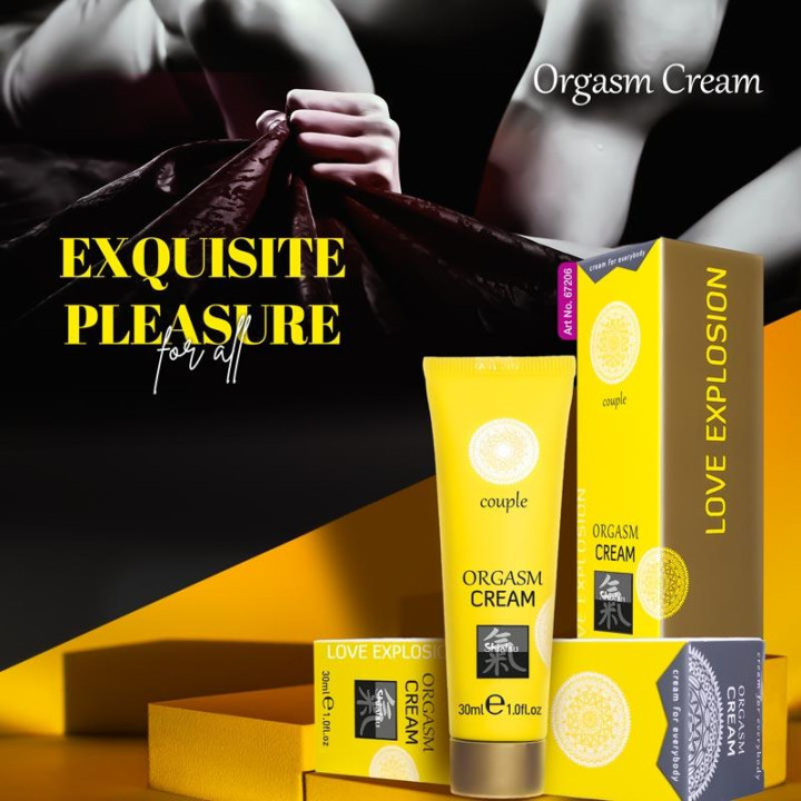 Shiatsu Orgasm Couple cream 30ml