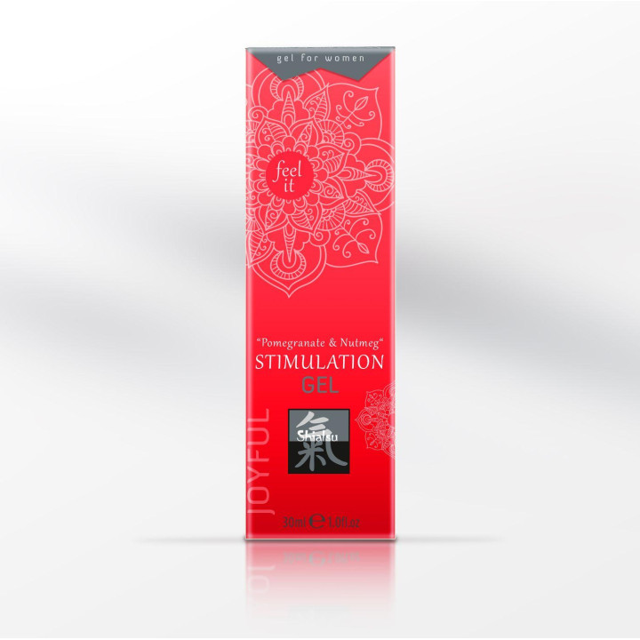 Shiatsu Stimulation Gel - Pomegranate & Nutmeg 30ml