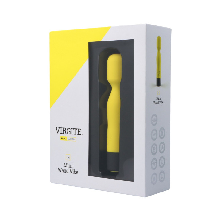 F4 FLUO SILICONE RECHARGEABLE VIBRATOR