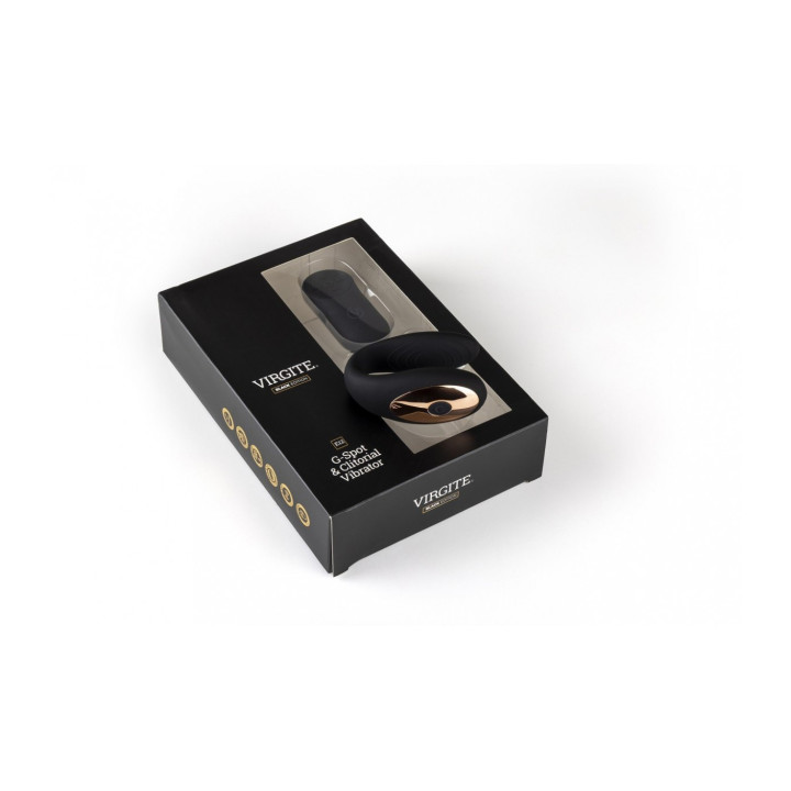 G-SPOT & CLITORIAL VIBRATOR E12 BLACK EDITION