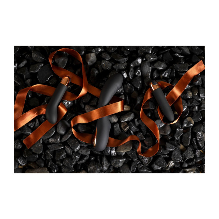 G-SPOT & CLITORIAL VIBRATOR E12 BLACK EDITION