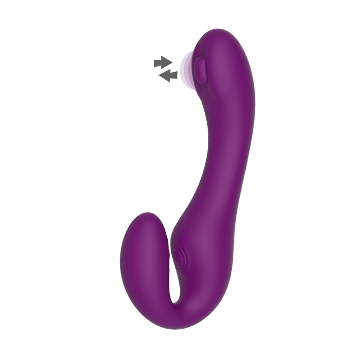 Strapless Strap-On Pulse Vibe