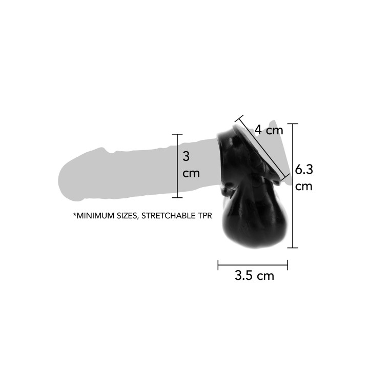 ToyJoy Manpower Triple Pipe C-Ring