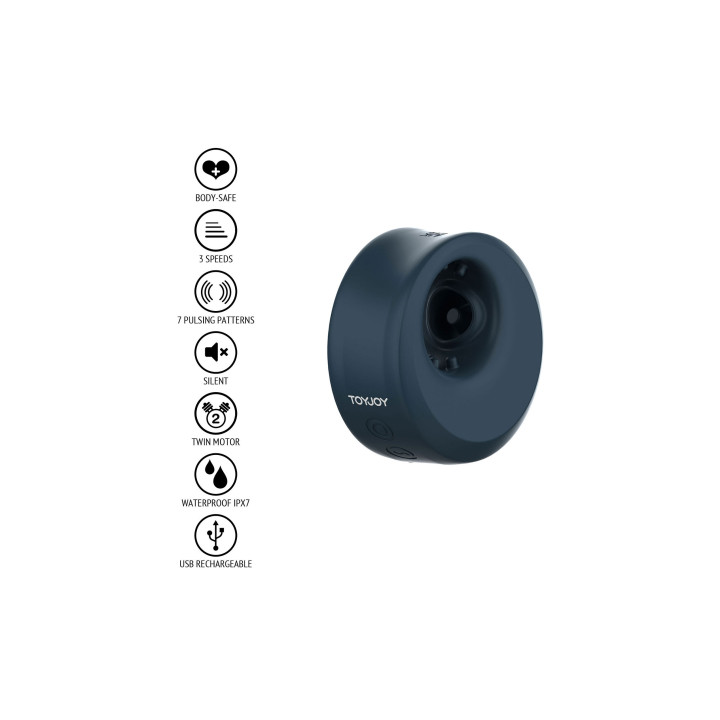 ToyJoy Urban ZEPHYR - Pulsating Stroker & C-Ring