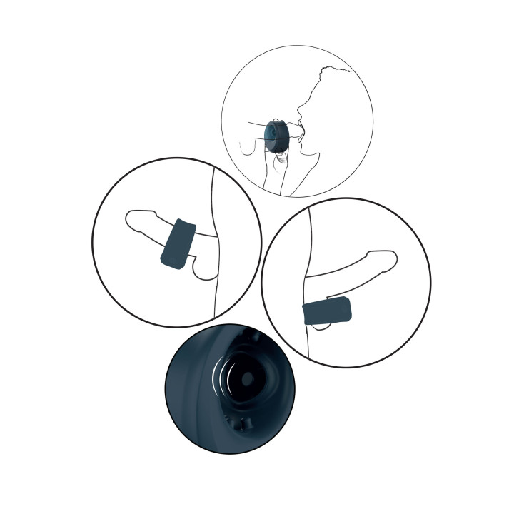 ToyJoy Urban ZEPHYR - Pulsating Stroker & C-Ring